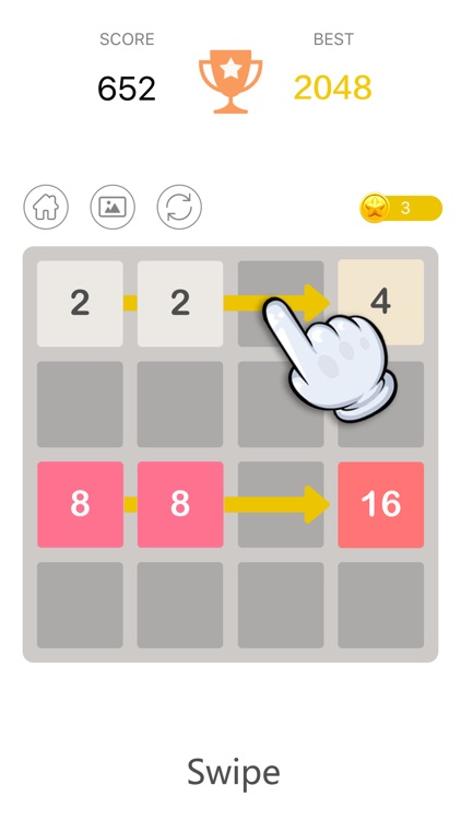 2048 Puzzle -funny puzzle game screenshot-4
