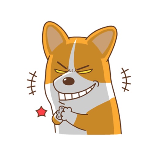 The Queen Corgi Animated icon