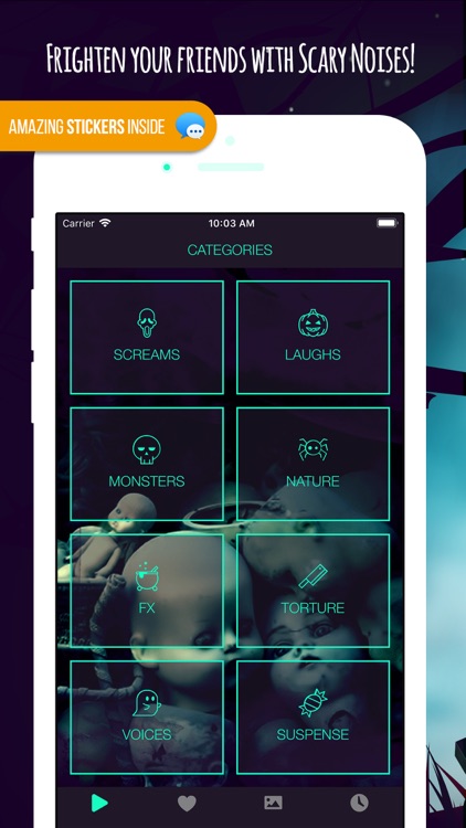 Scary Noises Prank 70+ Sounds screenshot-0