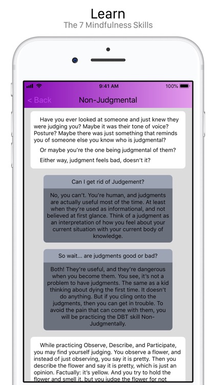 DBT Mindfulness Tools