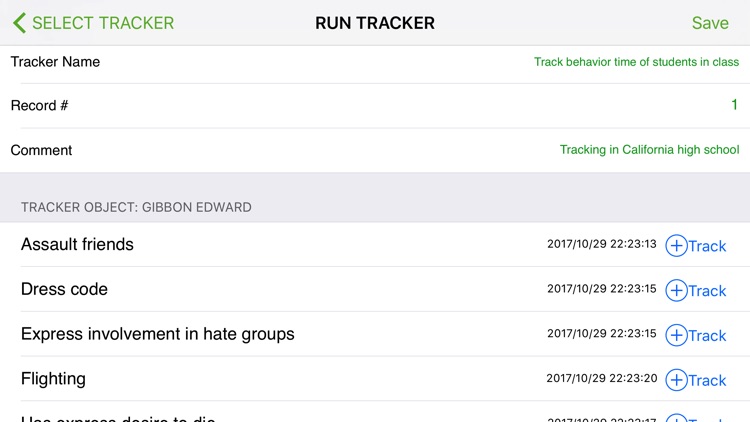 Behavior Tracker Plus Offline screenshot-3