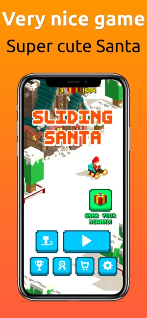 Sliding Santa Clause