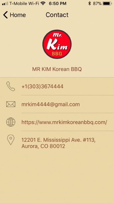 Mr Kim Korean BBQ screenshot 4