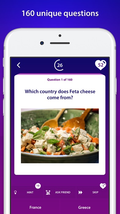 Food Trivia Quiz screenshot 2