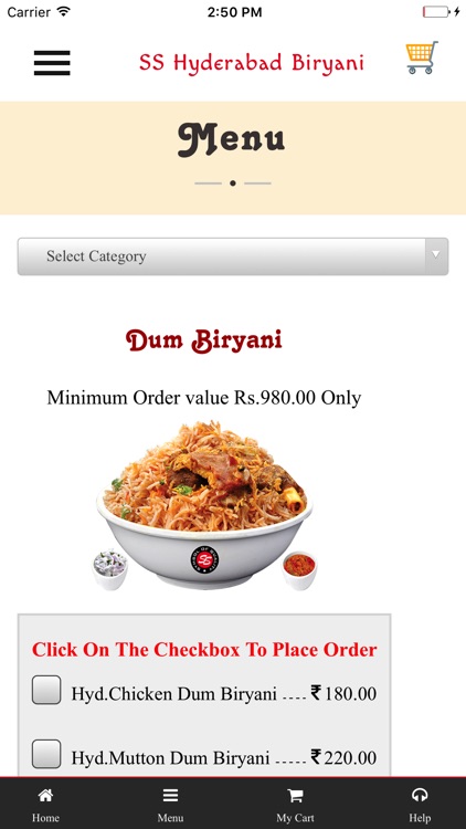 SS Hyderabad Biryani