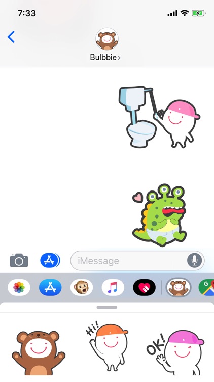 Bulbble Inc. Stickers