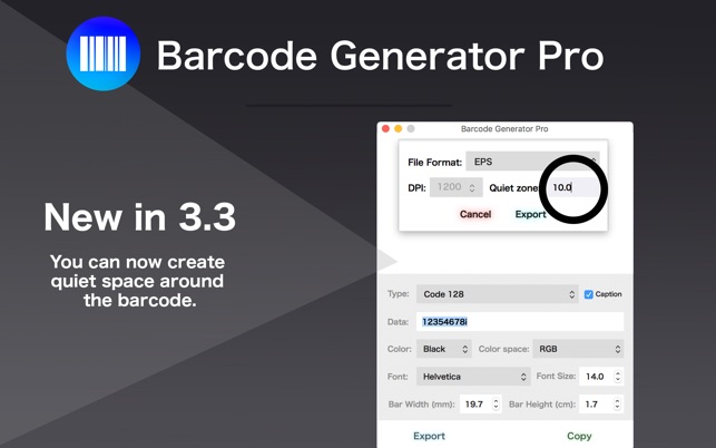 Barcode generator for mac excel