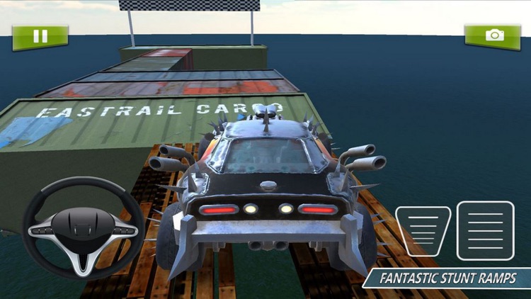 Racing Track Crazy Dead Car