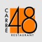 Le restaurant Carré 48 dispose de deux belles terrasses, dont une de style lounge, idéale pour se détendre entre amis et y manger de délicieux tartares traditions, orientaux, italiens, mexicains ou encore parfum d’Asie