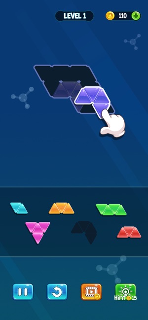 Triangle Tangram Puzzle Legend(圖1)-速報App