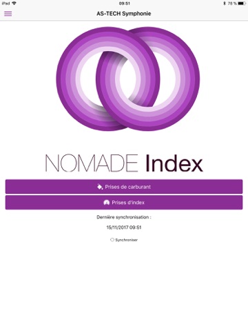 NOMADE Index screenshot 3