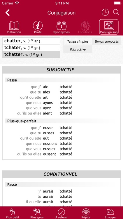 Dictionnaire Le Robert Mobile screenshot-6