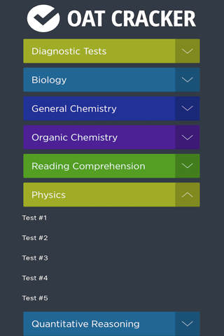 Optometry Admission Test - náhled