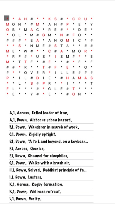 Ears Crossword screenshot 3