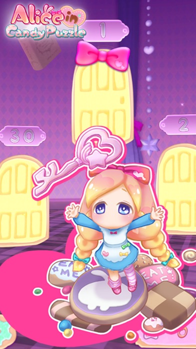 Alice in Candy Puzzle screenshot 2