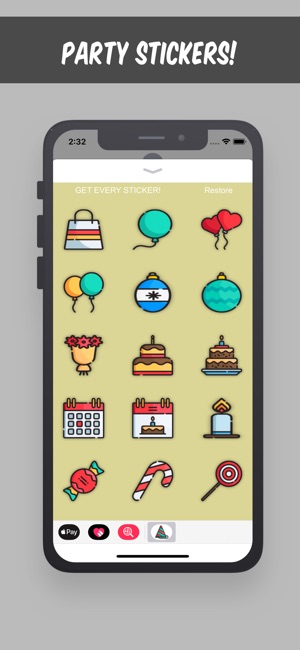 Party - Sticker for iMessage(圖1)-速報App