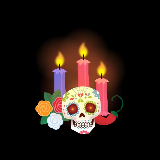 Day of the Dead Stickers Pro