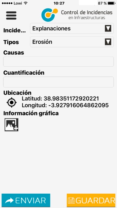 Gestión de Incidencias en Infraestructuras screenshot 3