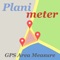 Planimeter is a tool to measure land distances and areas on a map, to check bearing and geo-coordinates of a location