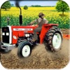 Farming tractor Real Harvester