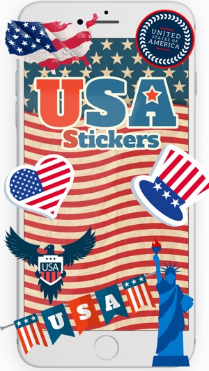 USA Stickers and emoticons(圖1)-速報App