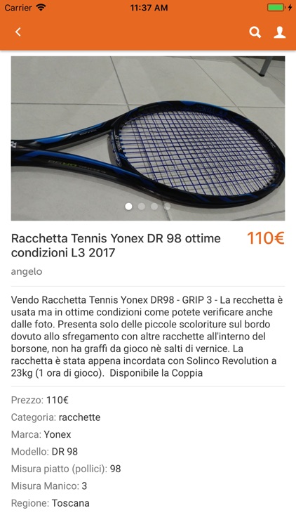 Tennis Market