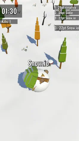 Game screenshot Snow.io mod apk