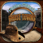 Hidden Objects Haunted Mystery Secret Ghost Towns Logo