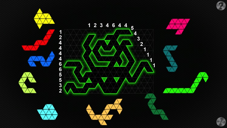 Puzzle Grid Triangles screenshot-3