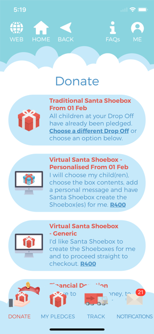 Santa Shoebox Project(圖5)-速報App