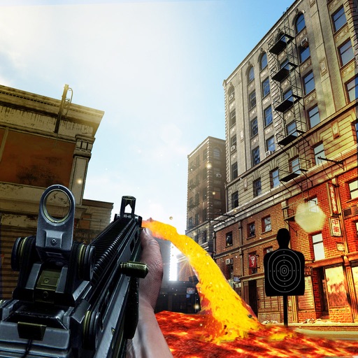 Lava Gun Weapon 3D iOS App