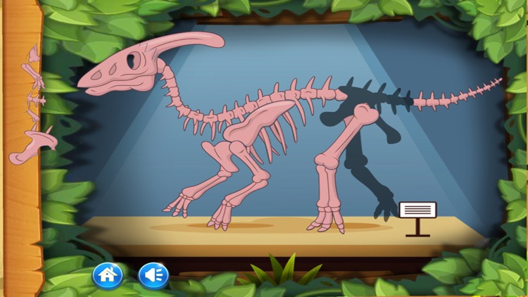 Dinosaur Puzzle - Dinosaur skeleton building block