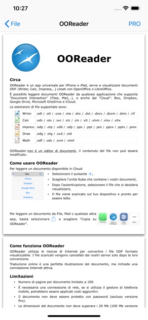 file odt gratis scaricare