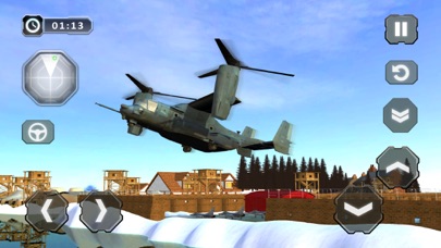 US Military Transporter Simulator & Flying Sim screenshot 4