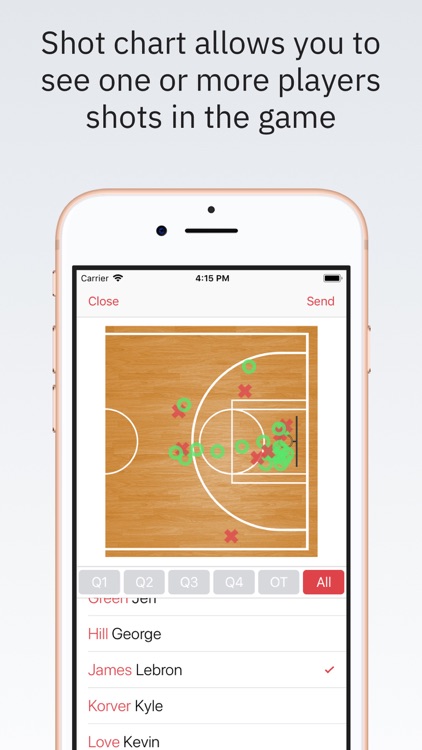 Basketball Stats PRO Phone screenshot-4