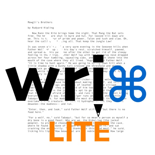 FioWriter Lite - Productive text editor for iPhone & iPad with command keys and cloud sync