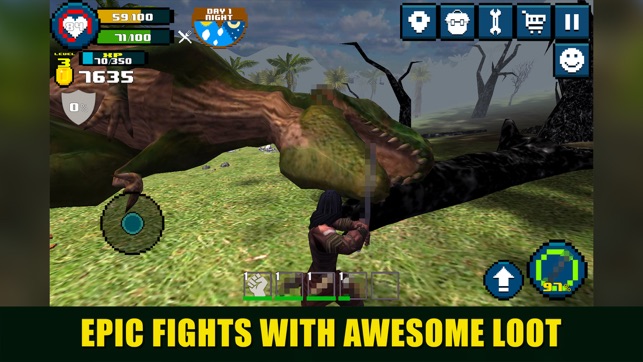 Jurassic Craft Survival Sim 3D(圖3)-速報App