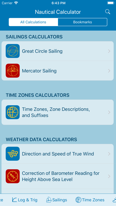 Nautical Calculator Screenshot 4