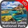 Waterton Lakes NP HD GPS chart