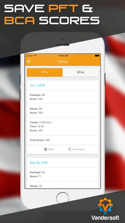 Army PRT - U.S. Army APFT Calculator screenshot-3