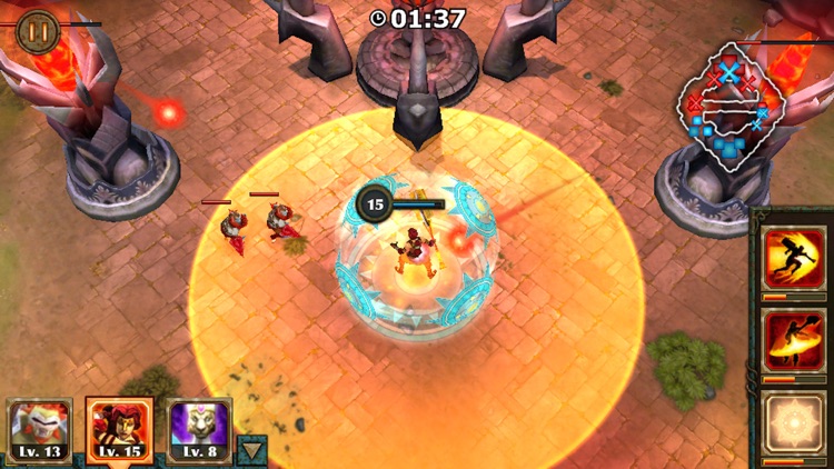 Legendary Heroes offline MOBA screenshot-3