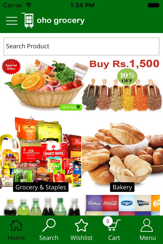 Oho Grocery App screenshot 2
