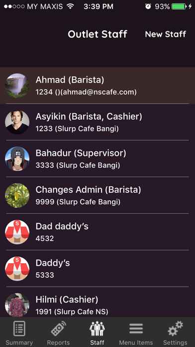 Slurp Dashboard screenshot 3