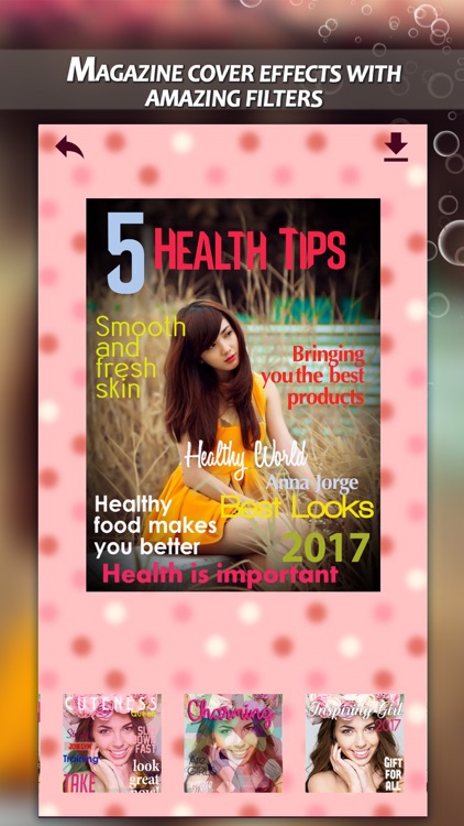 Photo Magazine Cover-Maker App