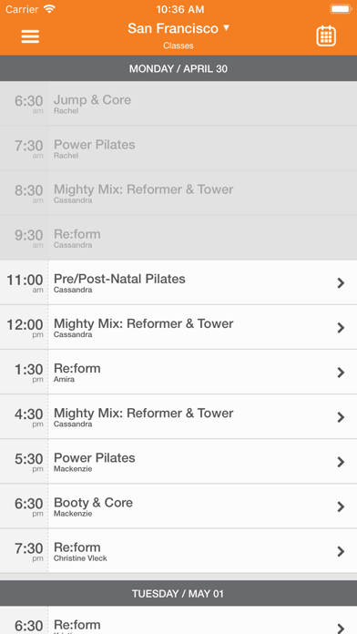 Mighty Pilates screenshot 3