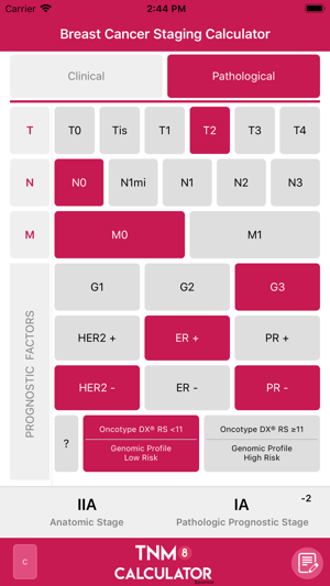 TNM8 Breast Cancer Calculator(圖5)-速報App