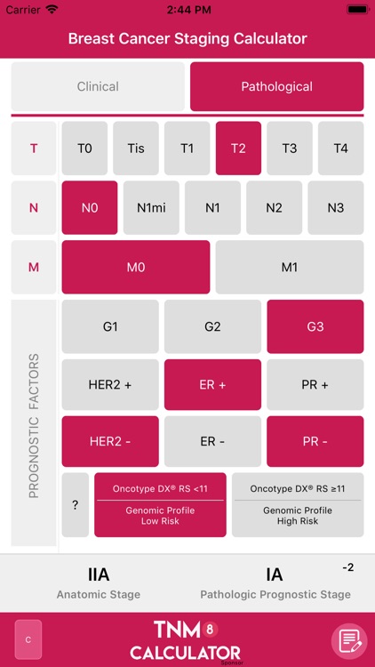 TNM8 Breast Cancer Calculator screenshot-4