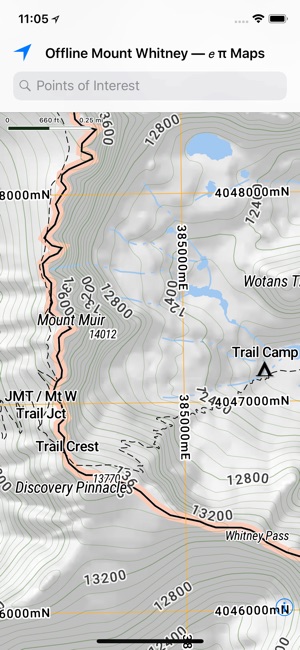 Offline Mount Whitney Map(圖2)-速報App