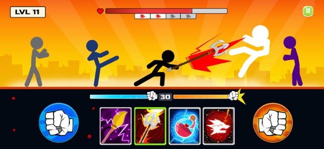 Stickman Fighter : Death Punch(圖2)-速報App