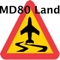 MD80 Landing Distance Calculation based on table in  Flight Operation Manual for MD80